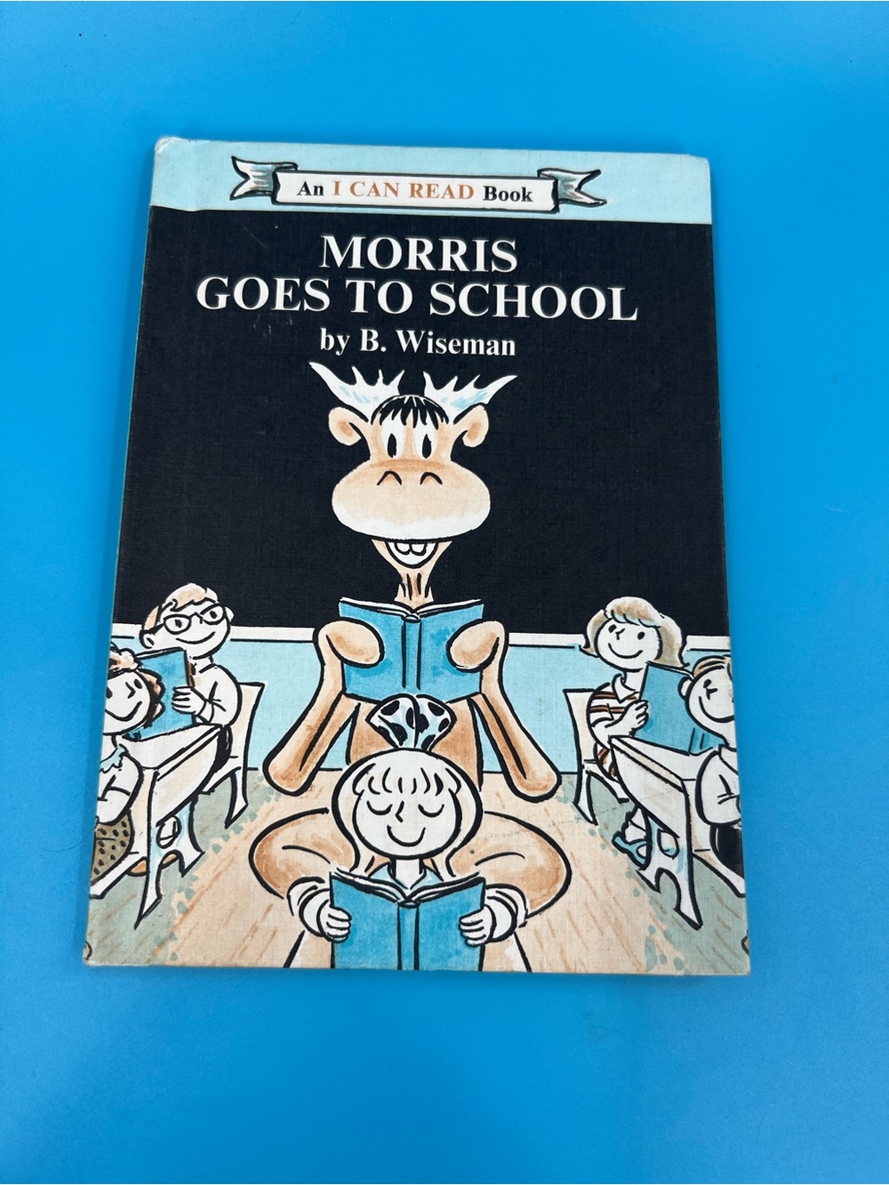 Morris Goes to School B Wiseman I Can Read Book Vintage Childrens Softcover